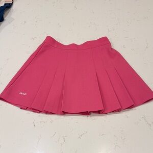 Vintage HEAD Women's Vibrant Pink Mini Tennis Skirt